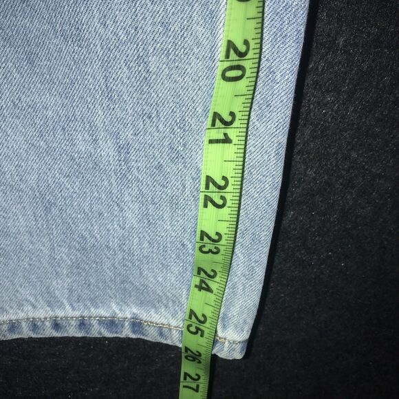 Everlane 90s Cheeky Straight Jean 33 Ankle Straight Vintage Sunbleached Blue ** - Picture 6 of 16